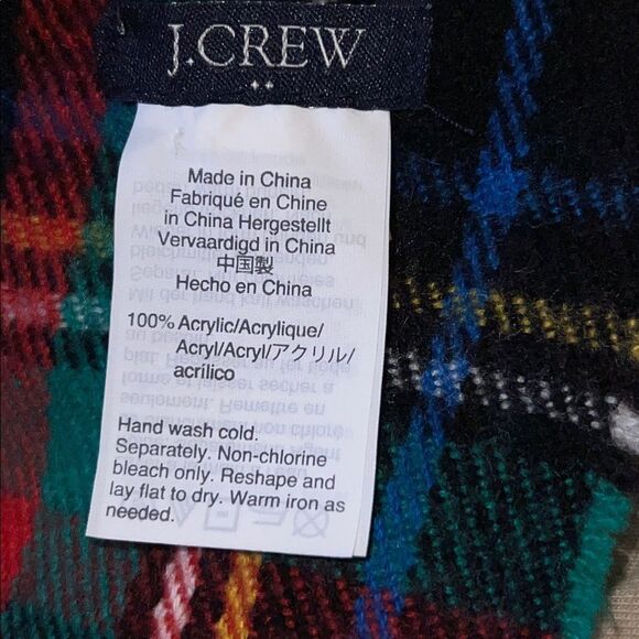 J. CREW Multicolor Blanket Scarf - Picture 5 of 5